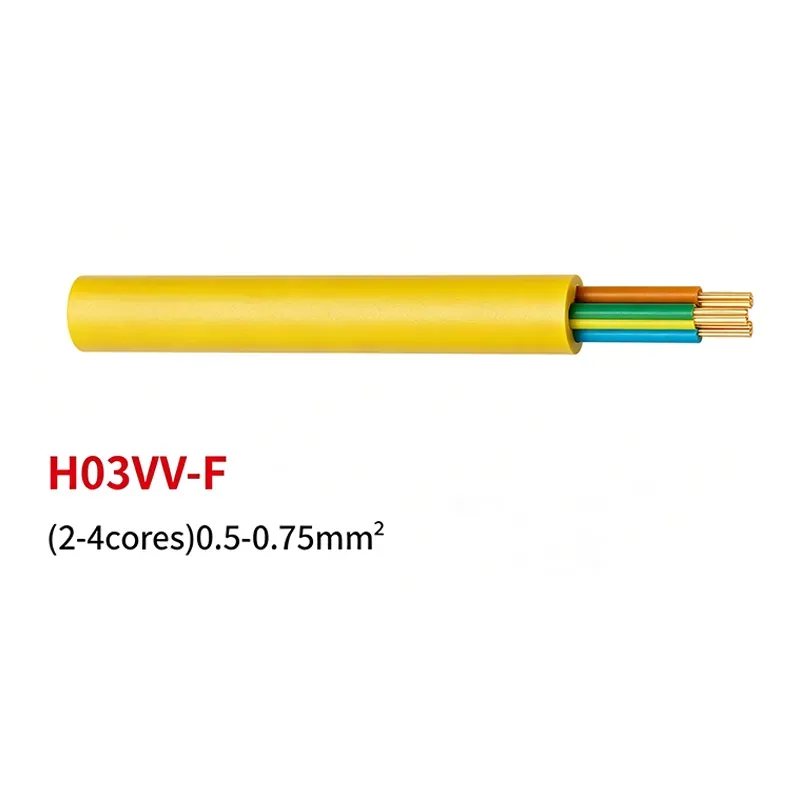 EBko PVC estandarra isolatutako kable malguak